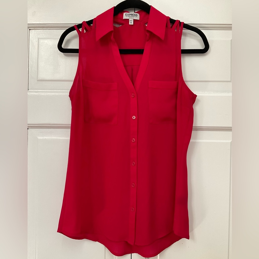 Express sleeveless Portofino blouse